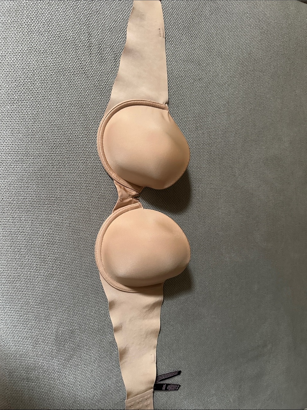 Victoria's Secret Nude Strapless Bra